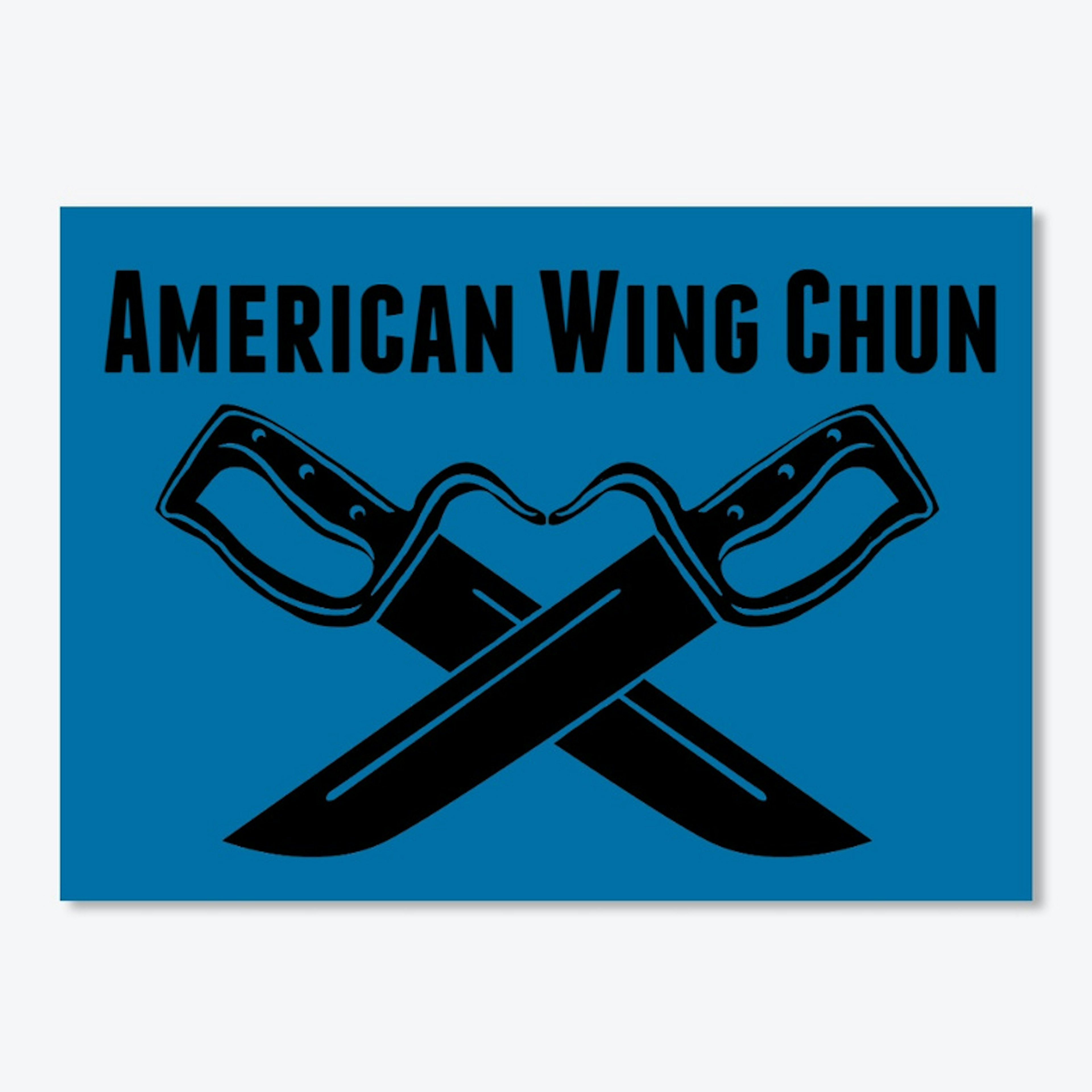 American Wing Chun Sticker