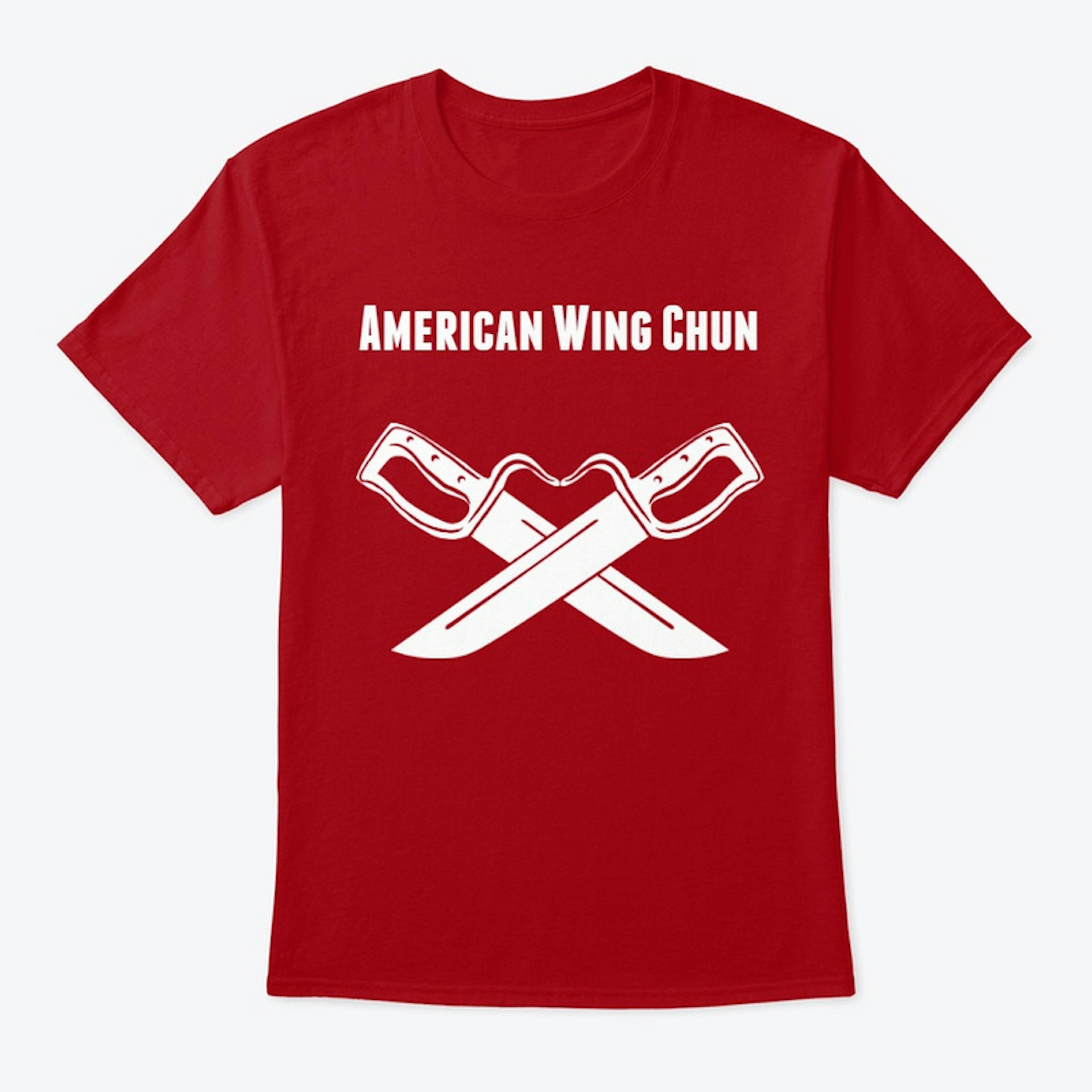AWC Bart Cham Dao white on red
